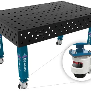 Banco per saldatura con ruote SteelExpert GPPH 1,5x1mt spessore 25mm, fori 28mm Compra Adesso