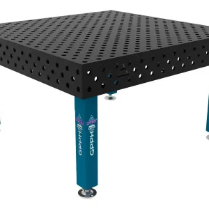 Banco per saldatura SteelExpert GPPH 1,5x1,48mt spessore 25mm, fori 28mm in griglia diagonale Miglior Prezzo