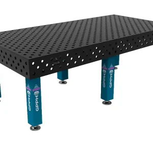 Banco per saldatura SteelExpert GPPH 2,4x1,2mt spessore 25mm, fori 28mm in griglia diagonale Offerta