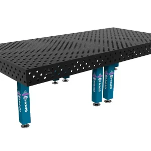 Banco per saldatura SteelExpert GPPH 3x1,48mt spessore 25mm, fori 28mm in griglia diagonale Prezzo Scontato