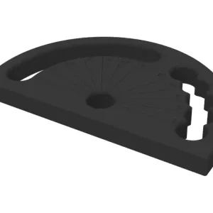 Promozione Goniometro ad angolo variabile SteelExpert GPPH, spessore 25mm, fori 28mm