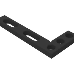 Promozione Squadra piana 320x150mm SteelExpert GPPH, spessore 25mm, fori 28mm