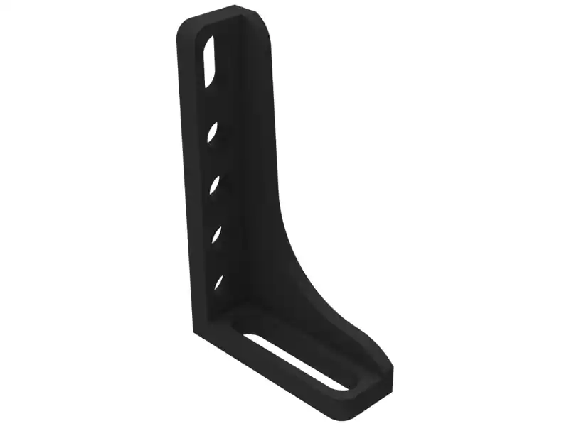 Squadra di battuta 300x190mm SteelExpert GPPH, spessore 25mm, fori 28mm Non Perdere