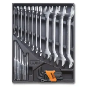 Assortimento 27 chiavi combinate, chiavi maschio e cacciaspina Beta T31 in termoformato rigido ABS Prezzo Conveniente