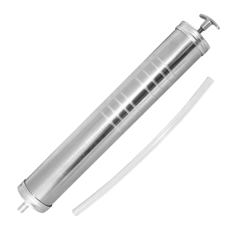 Popolare Pompa manuale per travaso olio con tubo – 500 ml