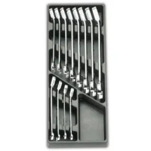 Assortimento 12 chiavi combinate a cricchetto Beta T45 in termoformato rigido ABS Pagamento Sicuro