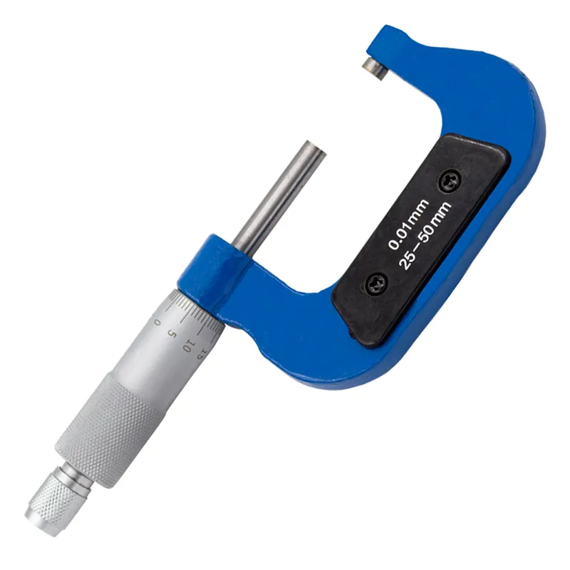 Micrometro 25–50mm, precisione 0,01mm Prezzo Di Fabbrica