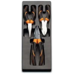 Assortimento 3 pinze e tronchese Beta T137 in termoformato rigido ABS Offerta Lampo
