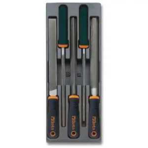 Assortimento 5 lime a taglio mezzodolce Beta T236 in termoformato rigido ABS Occasione Imperdibile