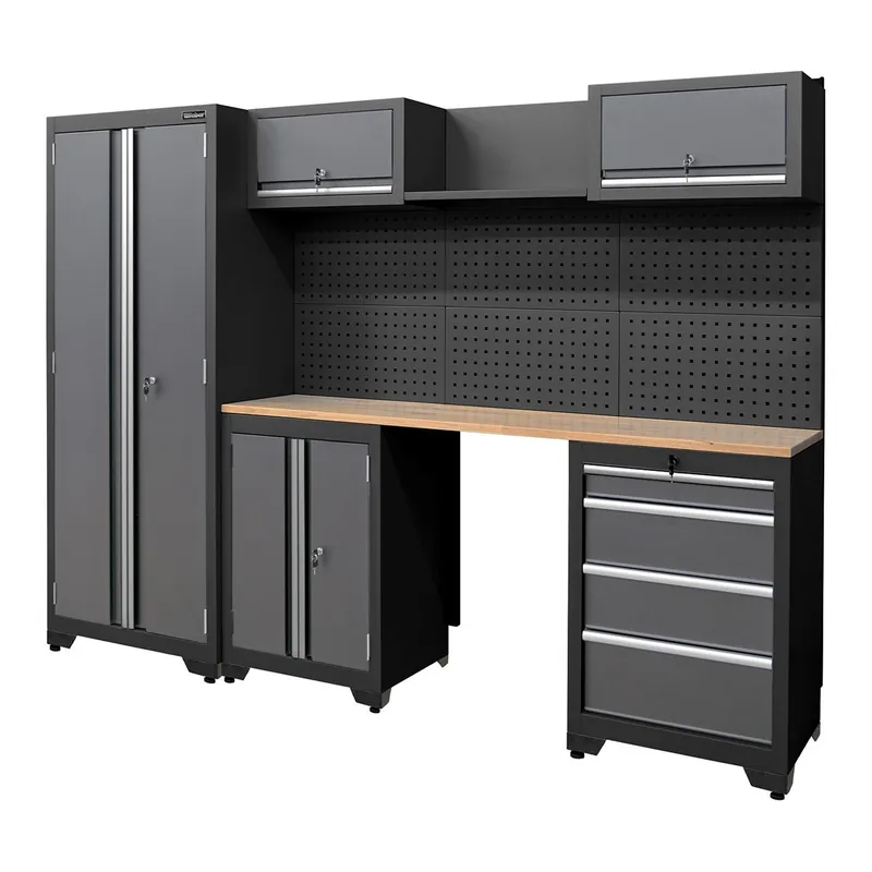 Di Tendenza Sistema modulare di armadi e cassetti per l‘officina - 5 pezzi