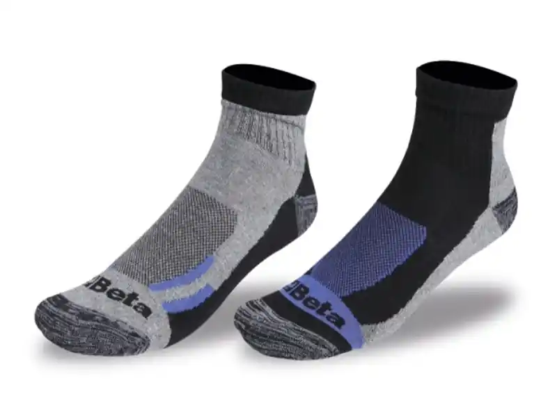 Vendita Finale Calze da lavoro Maxi Sneakers Beta 7426P in spugna di cotone con rinforzi (2 paia)
