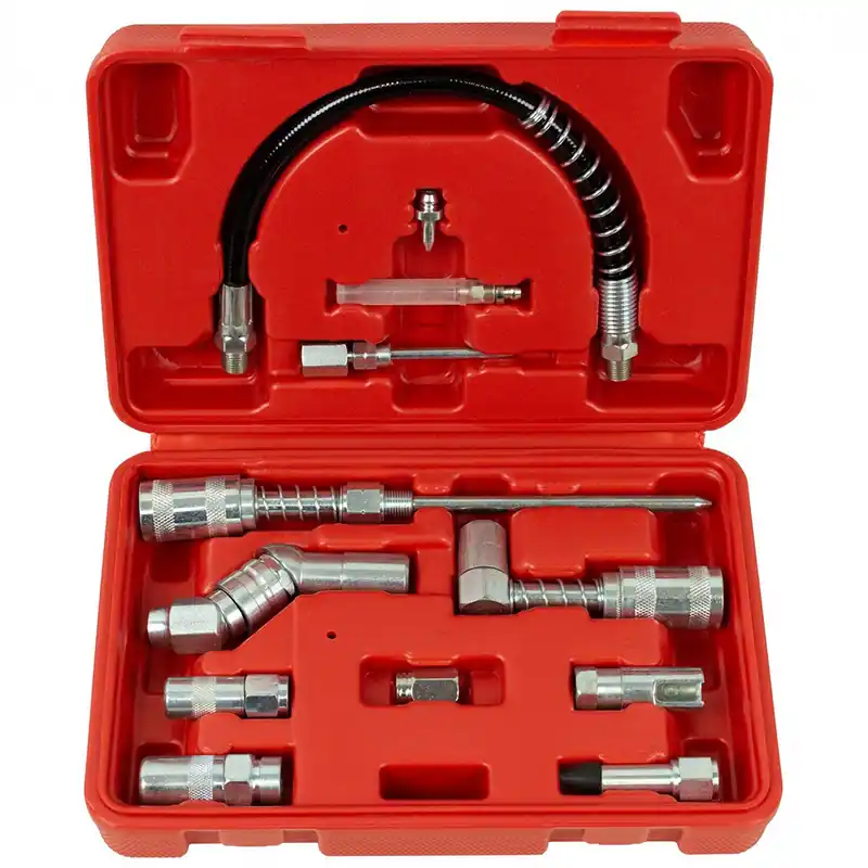 Set accessori pistola per grasso, 12 pezzi Bestseller
