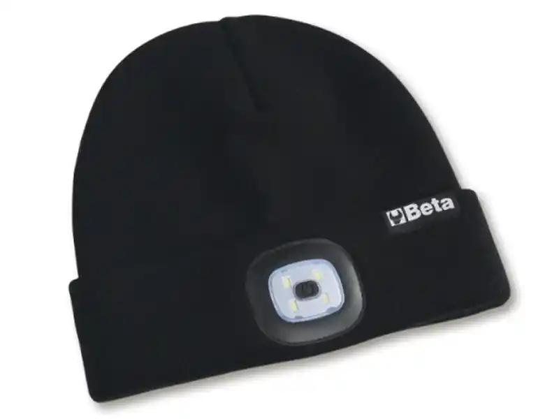 Acquista Ora Berretto invernale con risvolto Beta 7980L con luce LED integrata, taglia unica
