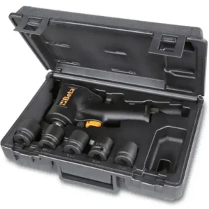 Avvitatore pneumatico ad impulsi reversibile Beta 1927XM/K5 attacco quadro 1/2", 770Nm in Kit Subito Disponibile