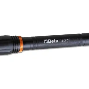 Torcia led ad alta luminosità Beta 1833S in alluminio anodizzato a 2 regolazioni, 500 lumen Sconto