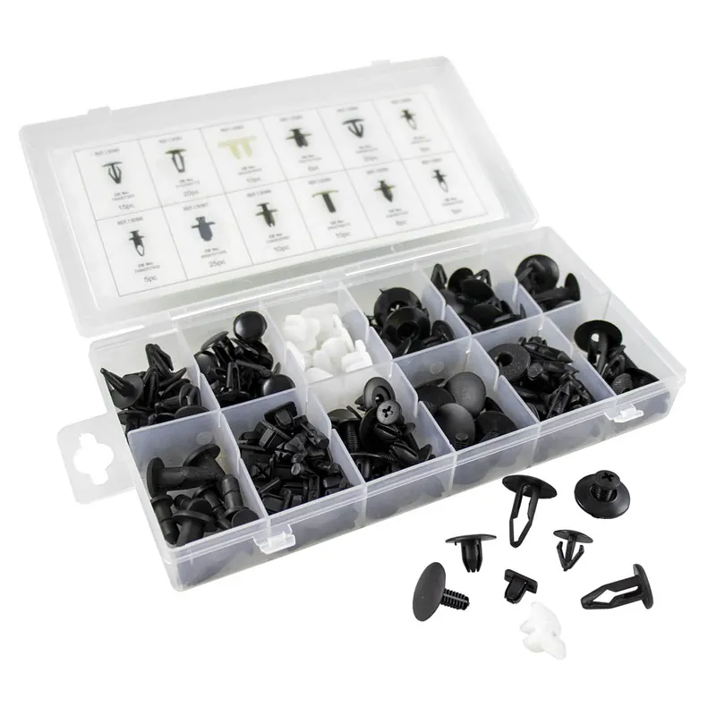 Ultime Pezzi Set completo di clip di fissaggio in plastica - Nissan - 139 pezzi JBM