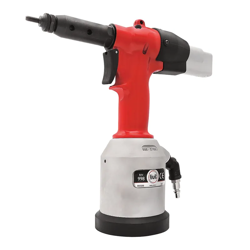 Promozione Rivettatrice oleopneumatica per inserti RIV998 da M3 a M12 completa