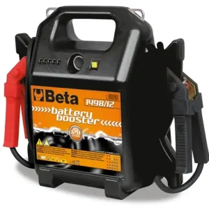 Avviatore portatile Beta 1498/12 per autovetture con batterie da 12V Consegna Rapida