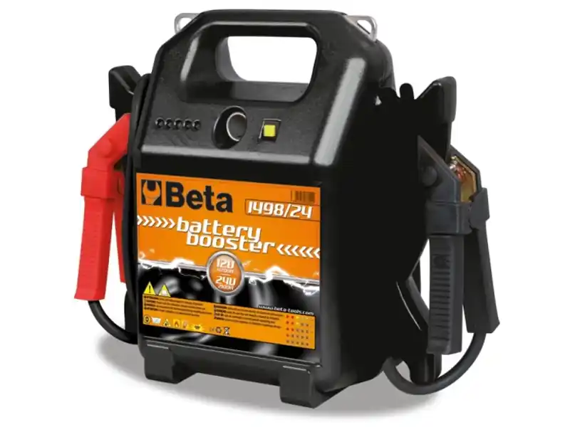 Avviatore portatile Beta 1498/24 per auto e veicoli commerciali con batterie da 12/24V Popolare