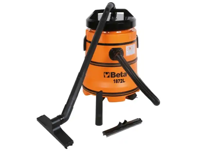 Aspiratore solidi/liquidi Beta 1872L classe L con motore by-pass bistadio, capacità 35 lt Spedizione Espresso