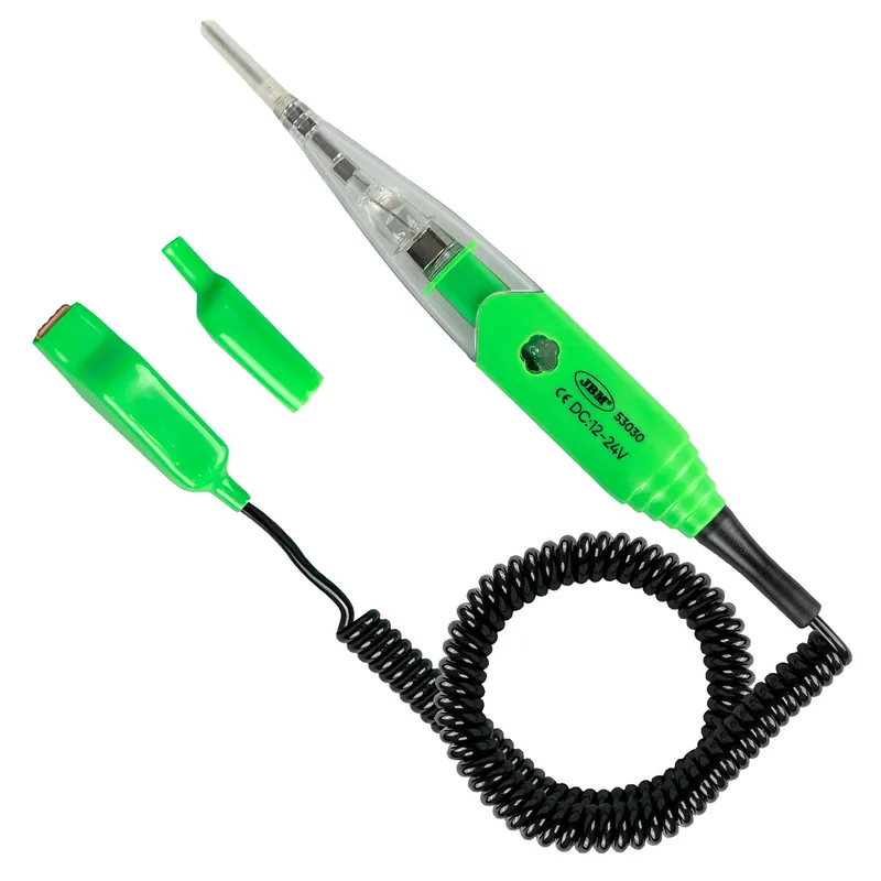 Esclusivo Tester per circuito automobilistico per auto 3 x 142 mm, 6V -12V - 24V