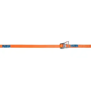 Promozione Cinghia di ancoraggio in poliestere Strops CRP35 6mt con tenditore e ganci tondino, 1000 daN