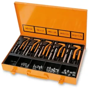 Super Prezzo Kit di ripristino filettature metriche danneggiate Beta 437U/09, M5-M12