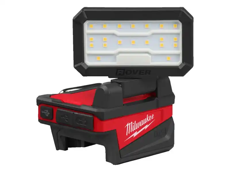 Compra Adesso Faretto Led Milwaukee M18 ALIS-0 con testa direzionabile e funzione Power Bank, 1000 lumen