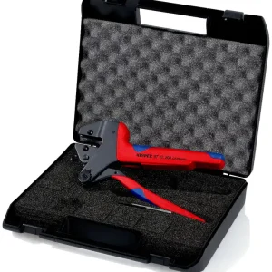Pinza universale Knipex 97 43 200 in cassetta per terminali per matrici intercambiabili Reso Gratuito