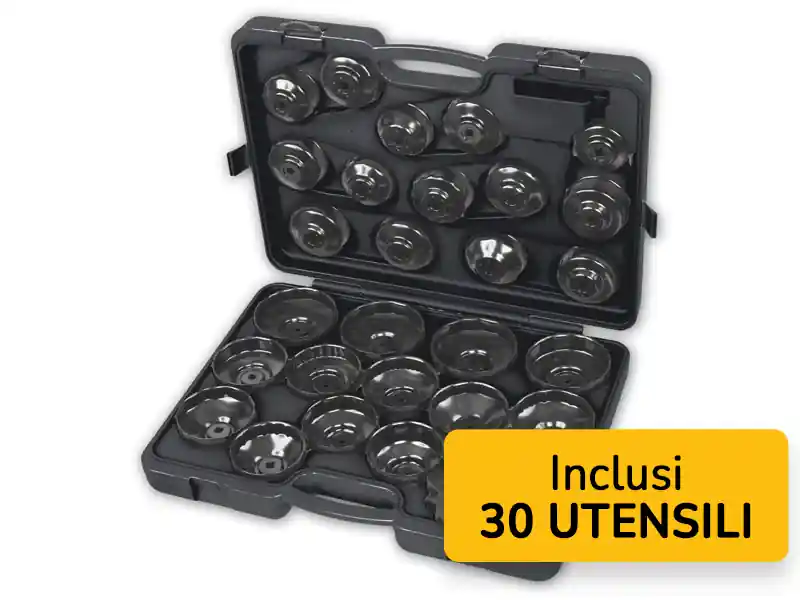 A Buon Prezzo Assortimento 28 chiavi a bussola Beta 1493/C30 per filtri olio standard e Purflux