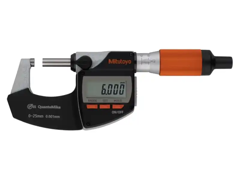 Promozione Esclusiva Mitutoyo micrometro digitale esterni QuantuMike 0-25mm risoluzione 0,001mm, uscita bidirezionale