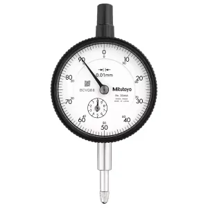 Mitutoyo comparatore analogico 2046A fondello con asola risoluzione 0,01 campo 10mm Prezzo Conveniente