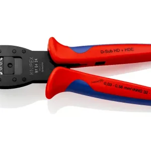 Scelto Dai Clienti Knipex pinza crimpatrice per mini-connettori D-Sub HD e HDE, 190mm