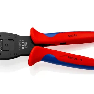 Professionale Knipex pinza crimpatrice per mini-connettori Molex serie Mini-Fit, 190mm