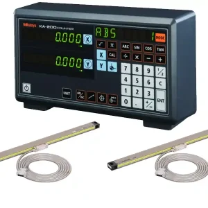 Consegna Rapida Mitutoyo kit visualizzatore di quote KA-212 a 2 assi con 2 righe corsa effettiva 2000mm