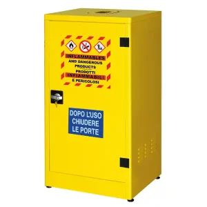 Armadio di sicurezza Carvel 575x500x1100mm per liquidi infiammabili e solventi Novità