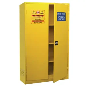 Novità Armadio di sicurezza monoblocco Carvel 1000x460x1800mm per liquidi infiammabili e solventi