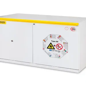 Ultima Occasione Armadio sottobanco coibentato Type90 Carvel 1090x520x620mm liquidi infiammabili, apertura cerniera