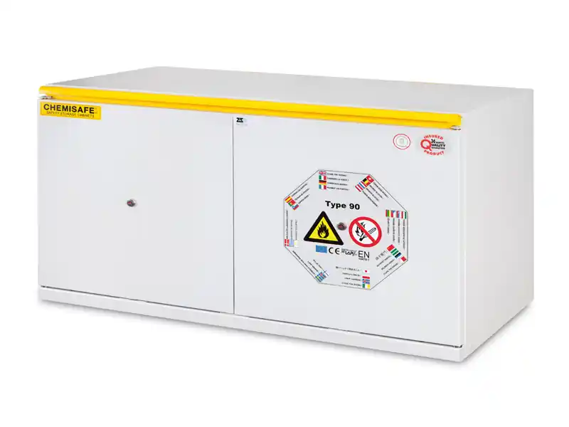 Ultima Occasione Armadio sottobanco coibentato Type90 Carvel 1090x520x620mm liquidi infiammabili, apertura cerniera