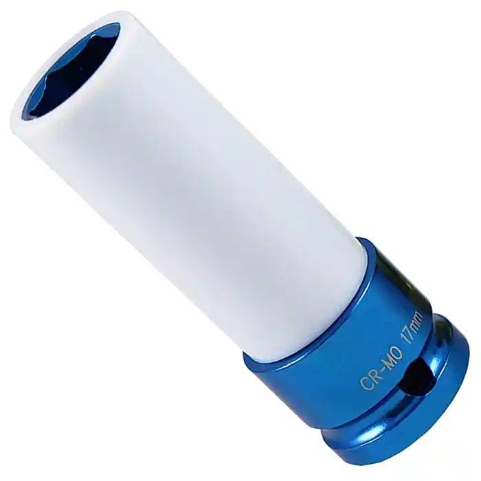 Bussola a impatto per cerchi in lega 17 mm - esagonale 1/2" CrMo Sconto