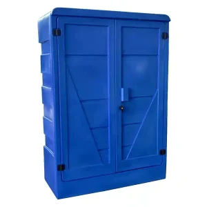 Armadio di sicurezza monoblocco Carvel 1420x640x2000mm in polietilene per prodotti chimici corrosivi Spedito Oggi