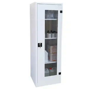Ultimissimo Modello Armadio di sicurezza per laboratori Carvel 575x500x1850mm con anta in plexiglass