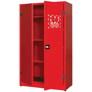 Più Venduto Armadio di sicurezza per DPI Carvel 1075x500x1850mm con 3 ripiani