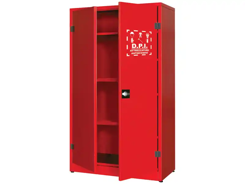 Più Venduto Armadio di sicurezza per DPI Carvel 1075x500x1850mm con 3 ripiani