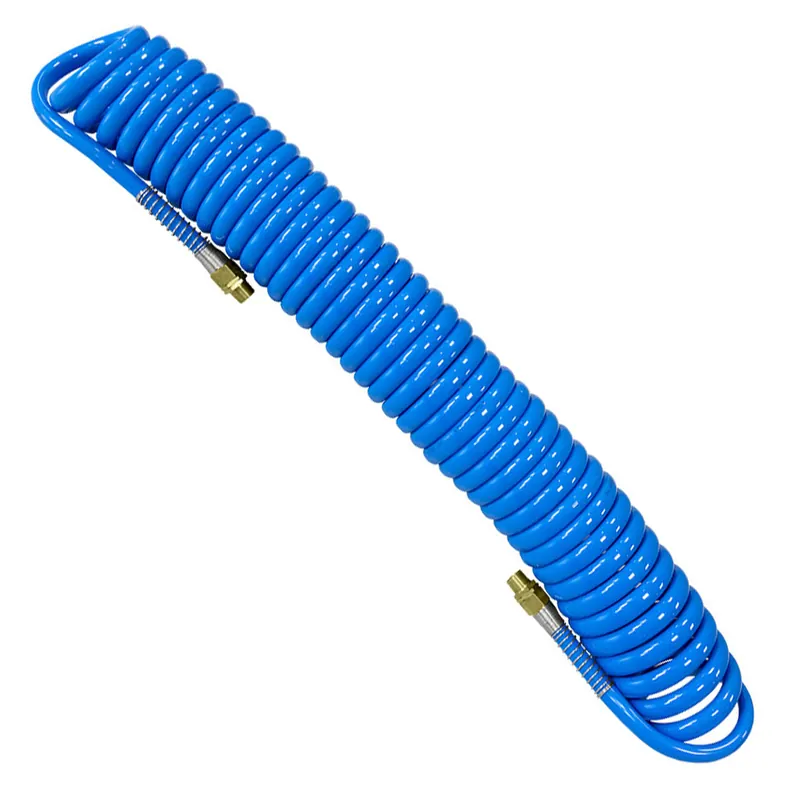 Tubo spiralato per aria compressa con raccordi 1/2" – 13 x 18mm – 15m Spedizione Espresso