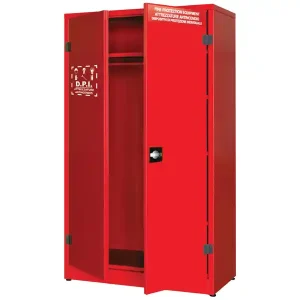 Armadio di sicurezza per DPI Carvel 1075x500x1850mm con cappelliera e appendiabiti Vendita Finale
