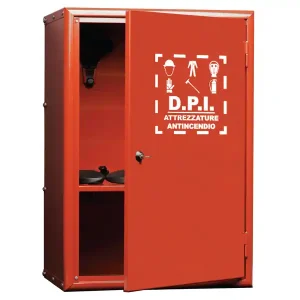 Sconto Armadietto pensile per DPI Carvel 415x300x600mm con 2 ripiani e appendiabiti