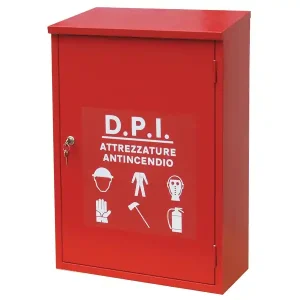 Armadio di sicurezza monoblocco per DPI Carvel 450x250x650mm con 2 ripiani e tetto inclinato Compra Adesso