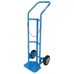 Carrello portabombole monoposto Carvel 450x1250mm per bombola gas Ø250mm Prezzo Di Fabbrica