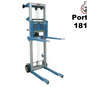 Carrello elevatore manuale Barbero WFH-181 in lega di alluminio, portata 181Kg, sollevamento 2500mm Affare